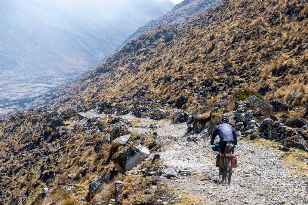 Bikepacking Bolivia Illampu Route Circuit