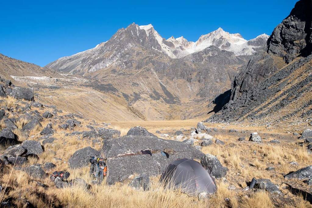 Illampu Bolivia Bikepacking