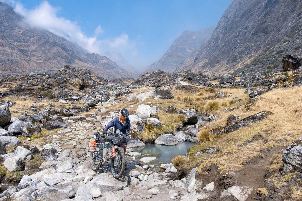 Illampu Bolivia Bikepacking